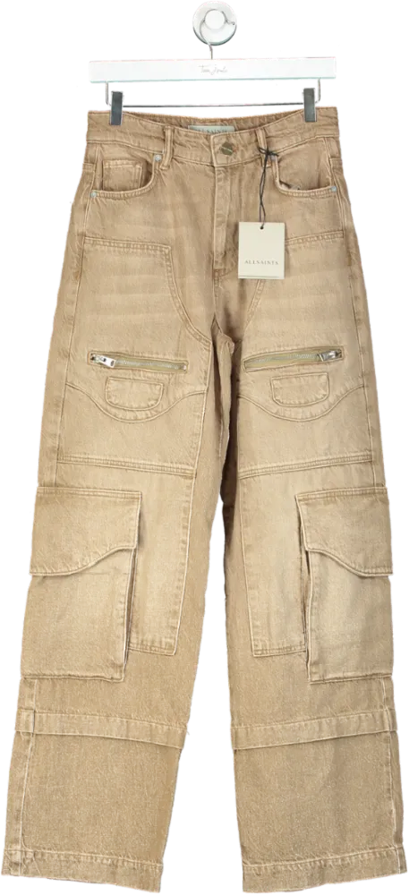 All Saints Light Brown Archie Jean W25