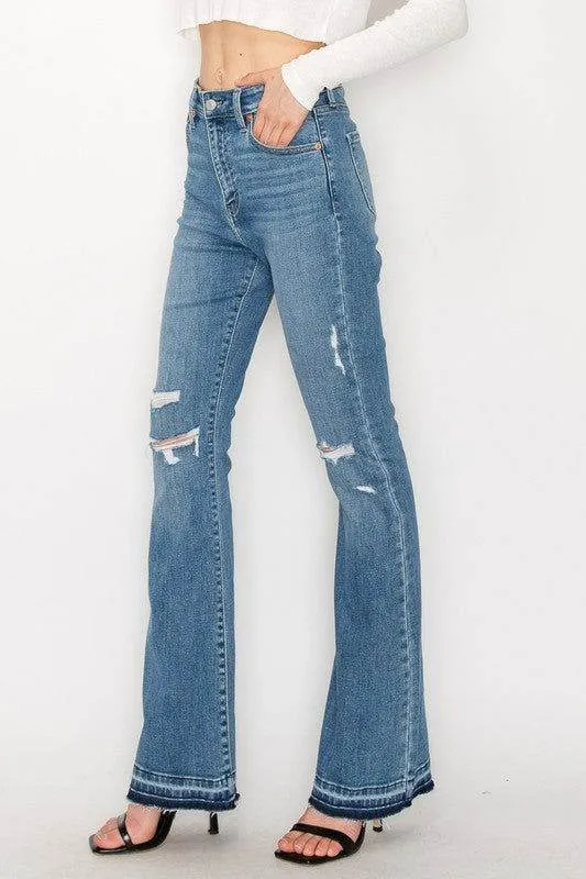 Artemis Vintage Plus Size - High Rise Skinny Bootcut Jeans