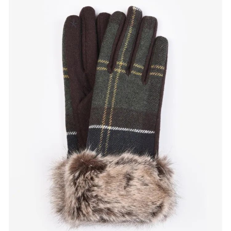 Barbour Ladies Ridley Tartan Gloves