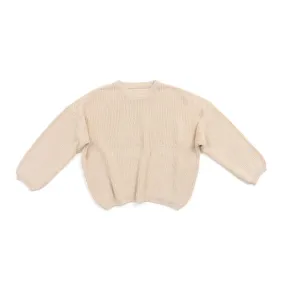 Beige Knitted Sweater