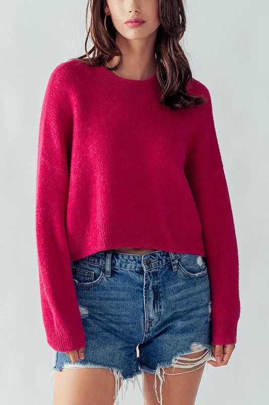 Bella Cropped Sweater