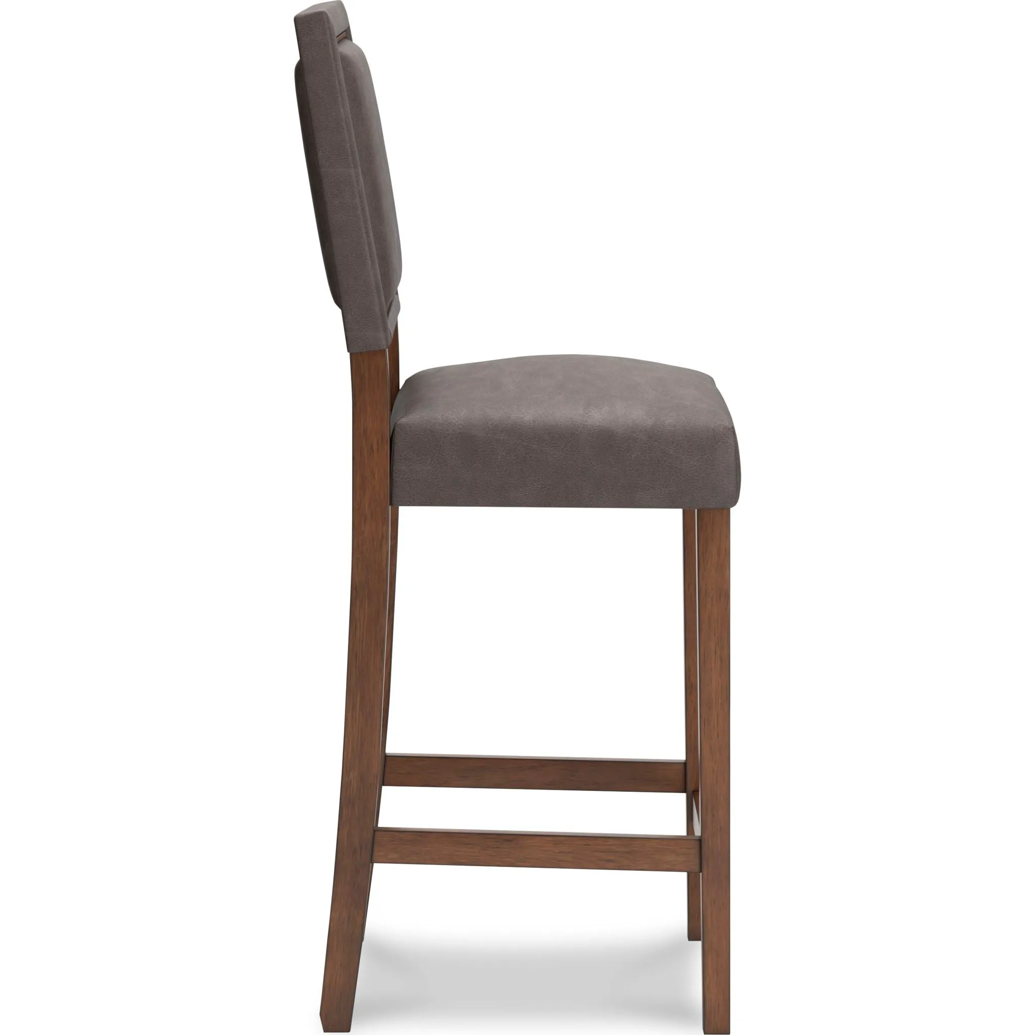 Benmara Bar Height Stool - Grayish Brown/Brown - (D466-130)