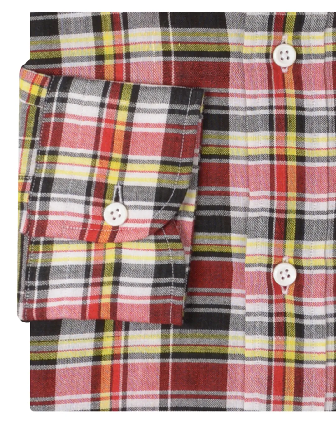 Black Red Bleeding Madras Checks