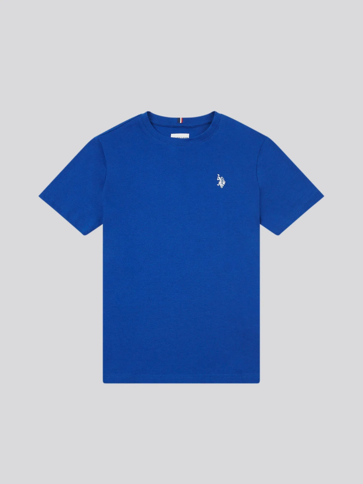 Boys Double Horsemen T- Shirt in Sodalite Blue