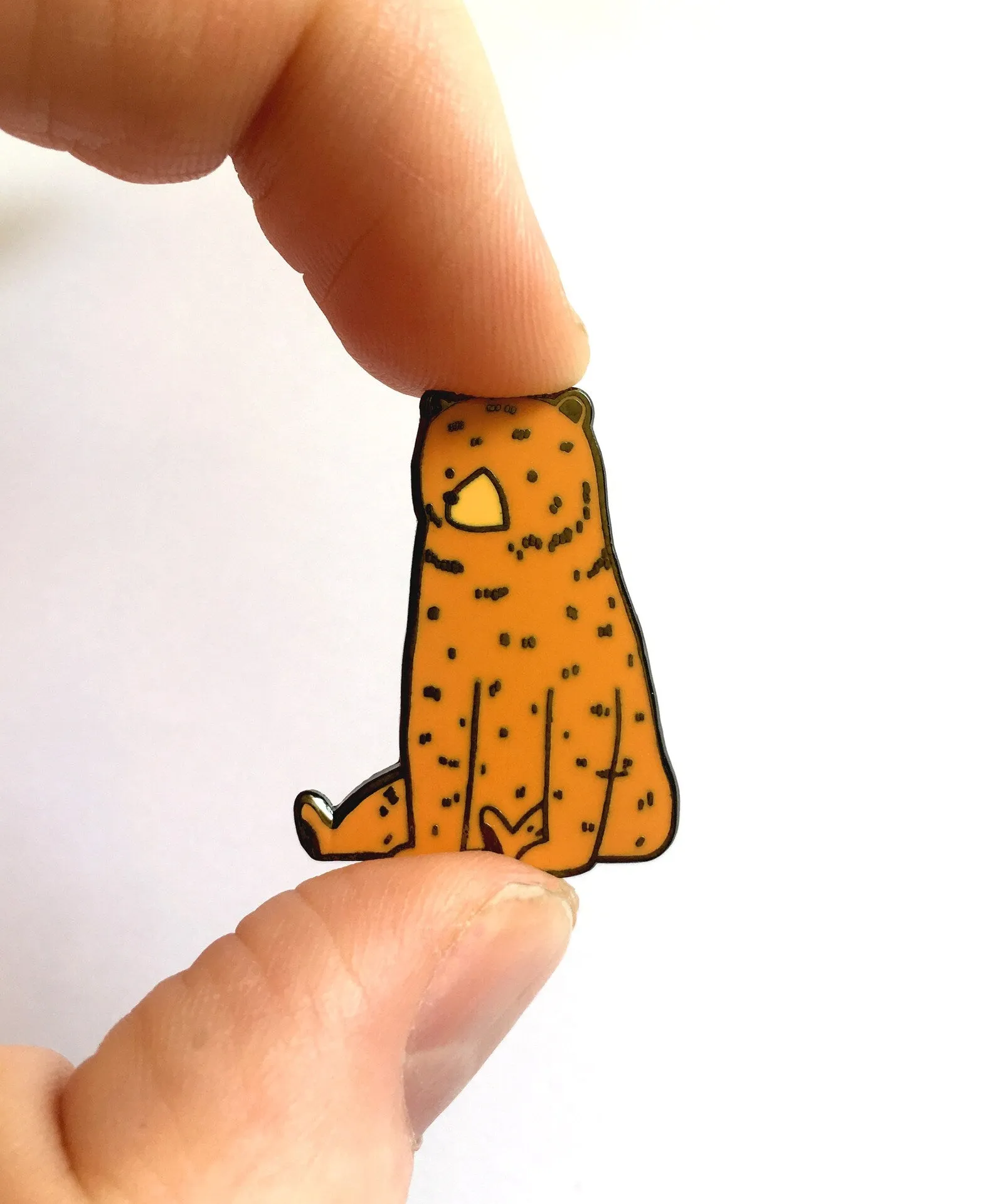 Brown Bear Enamel Pin