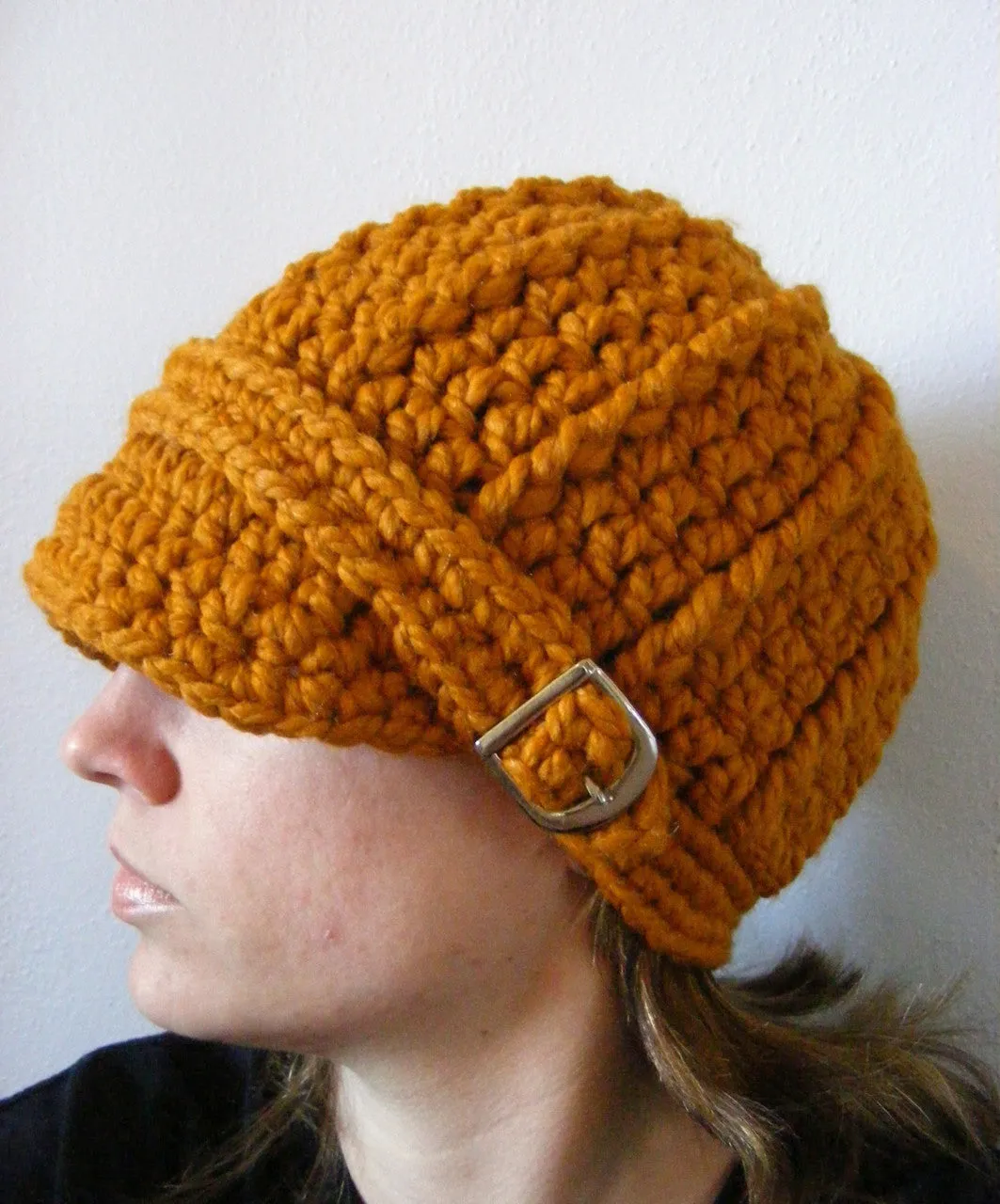 Butterscotch buckle beanie winter hat