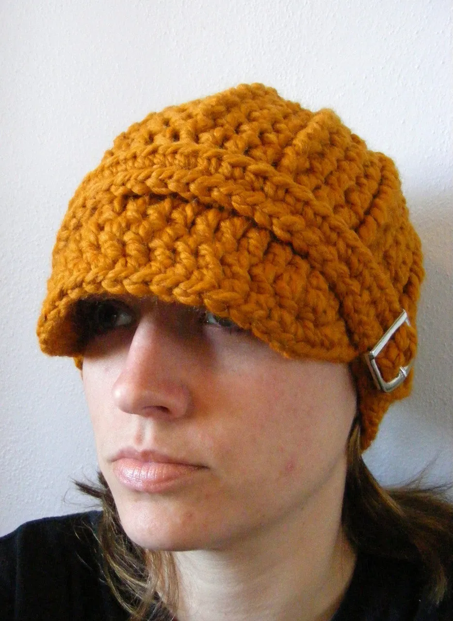 Butterscotch buckle beanie winter hat