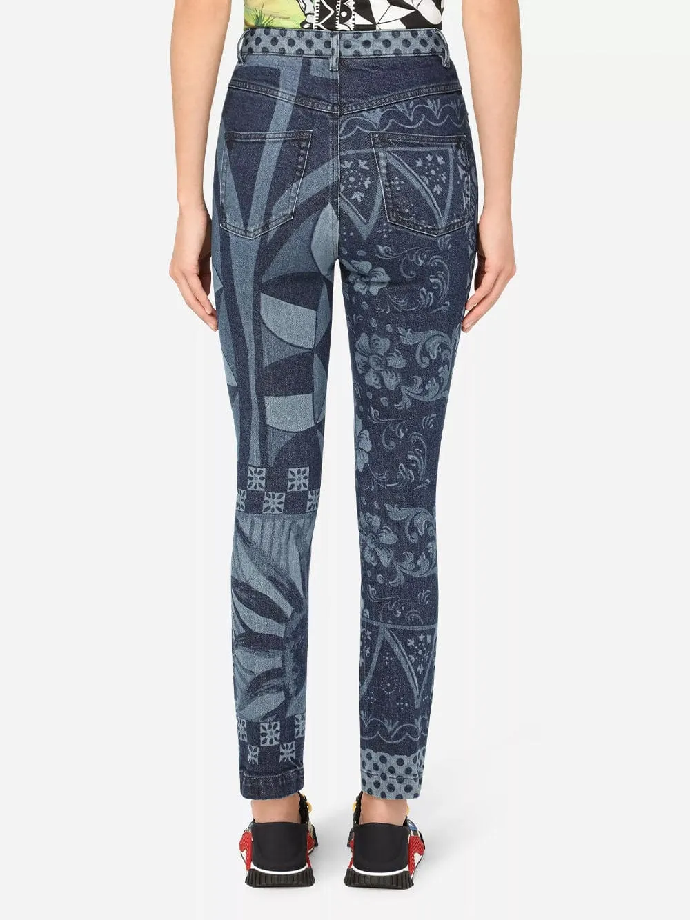 Carretto Print Grace Jeans