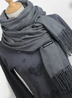 Cashmere Scarves Tassel Lady Thick Warm Scarf