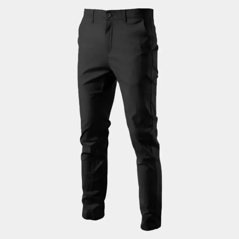 Casual Slim Fit Trousers - Cross & Crown