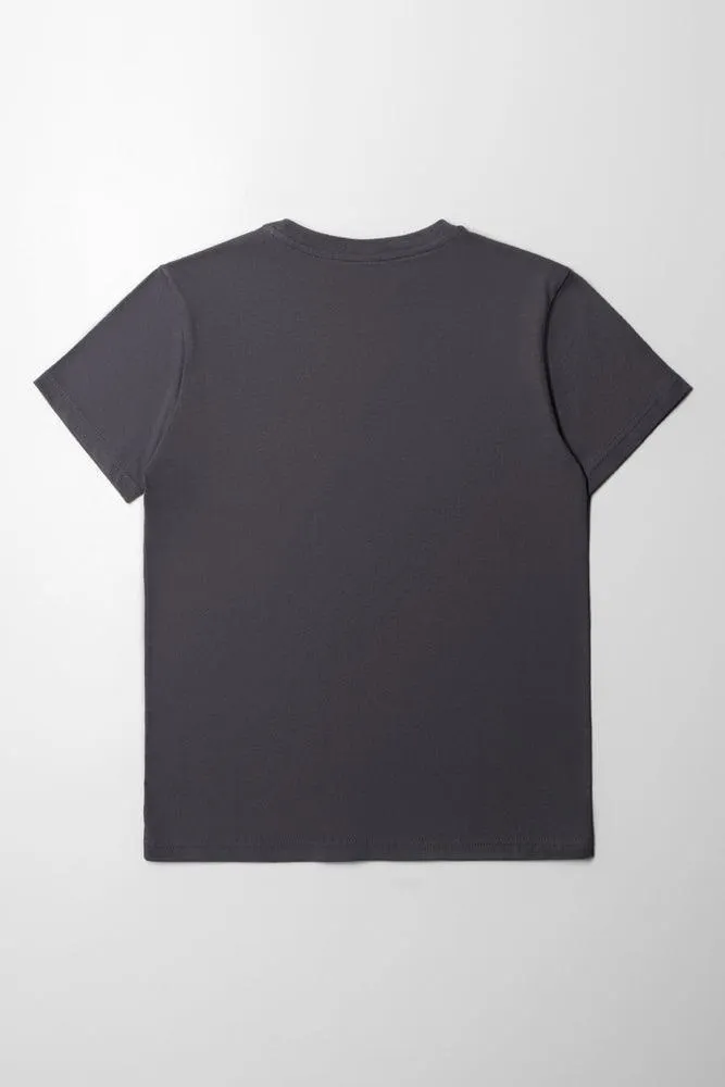 City Park Short Sleeve T-Shirt Dark Grey