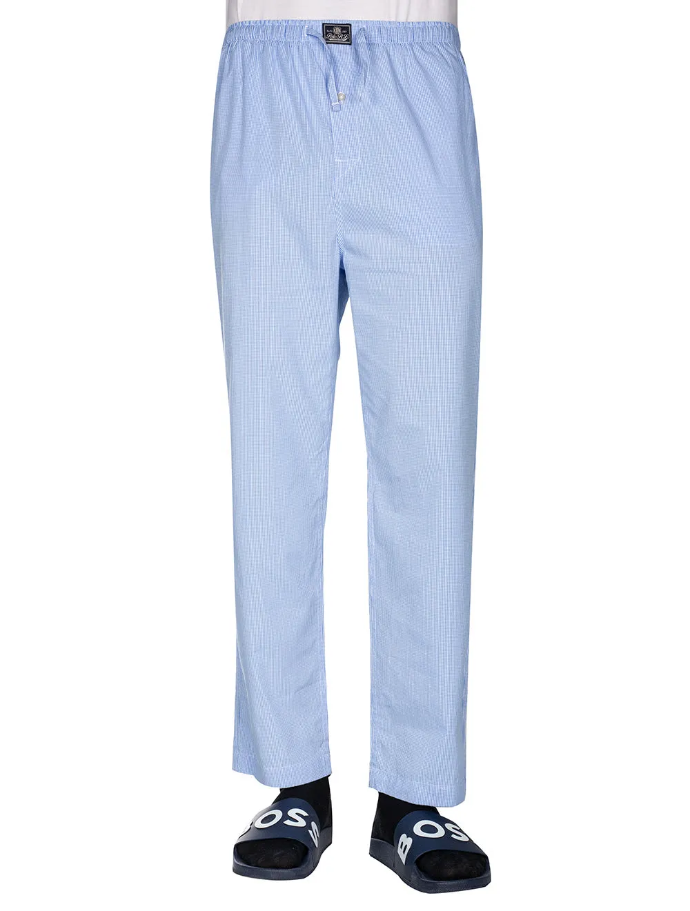 Cotton Pyjama Pants Blue