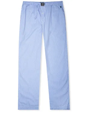 Cotton Pyjama Pants Blue