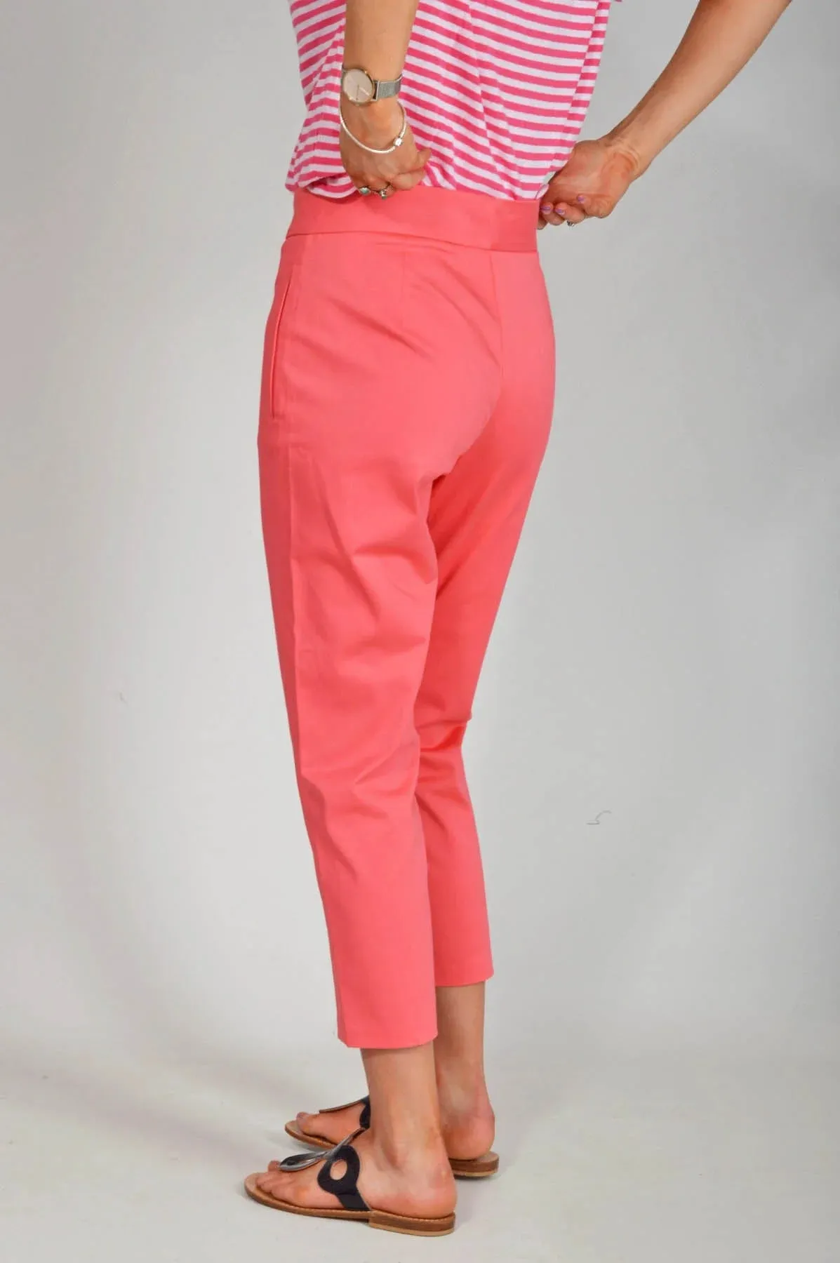 Cropped Smart Trousers