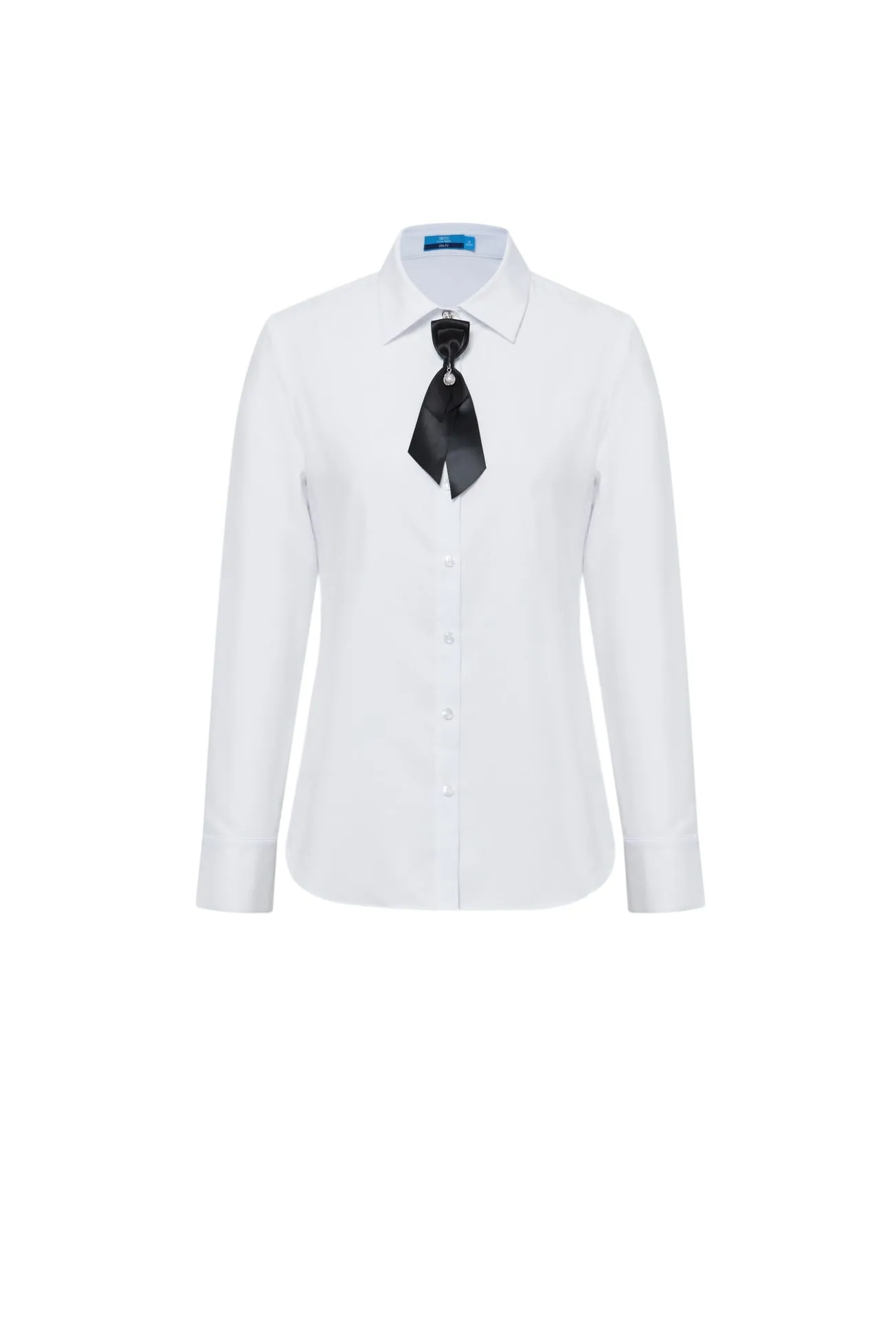 Drew Poplin Shirt with Detachable Tie