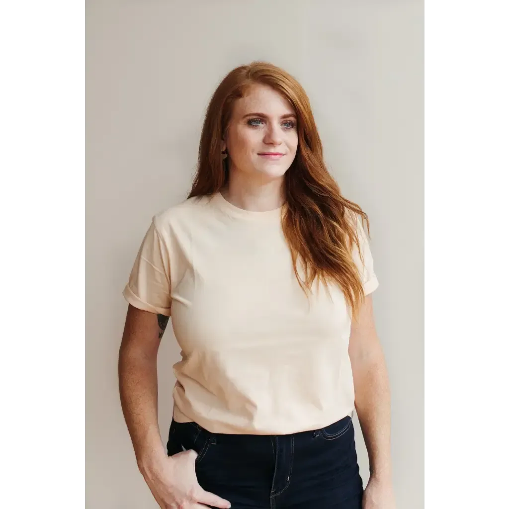 Everyday Organic Cotton T-Shirt in Sunkiss