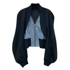 Fashionable Women's Denim Coat