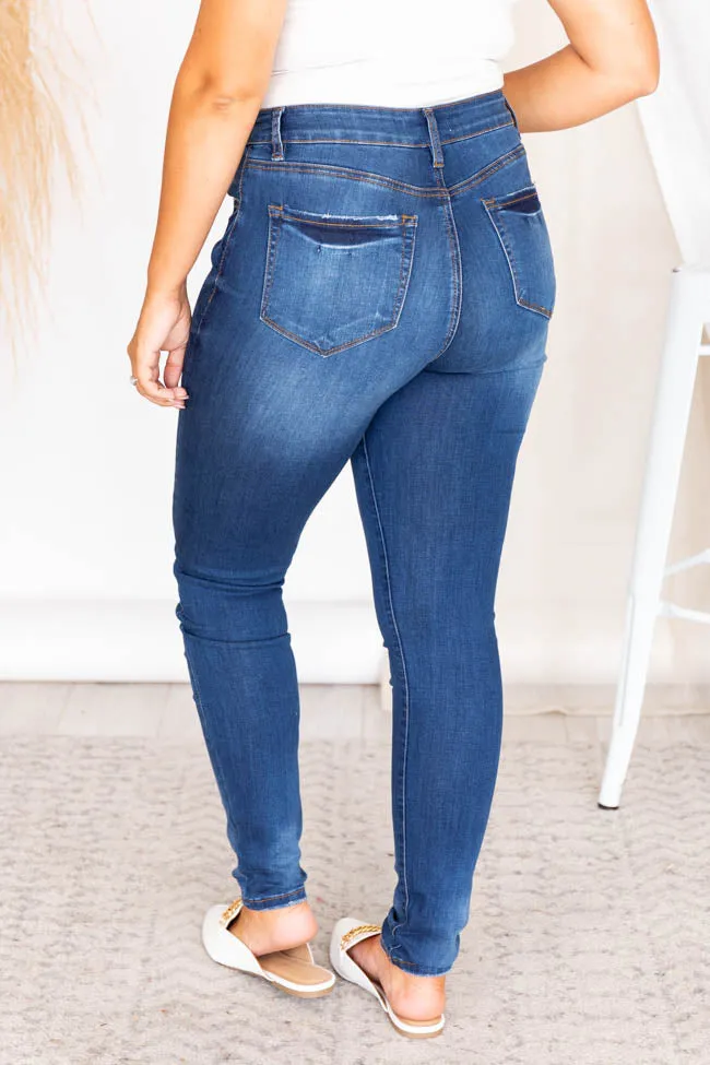 Felicity Dark Wash Skinny Jeans FINAL SALE