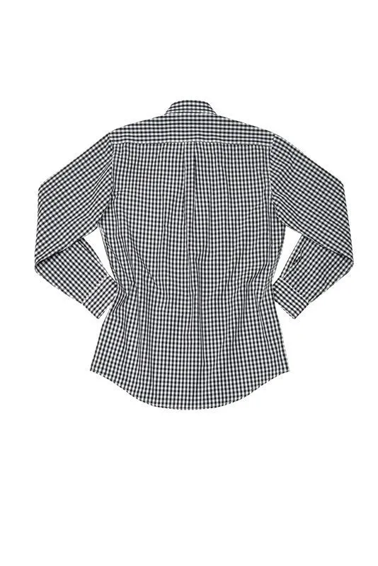 Gingham Men's Dress Shirt-