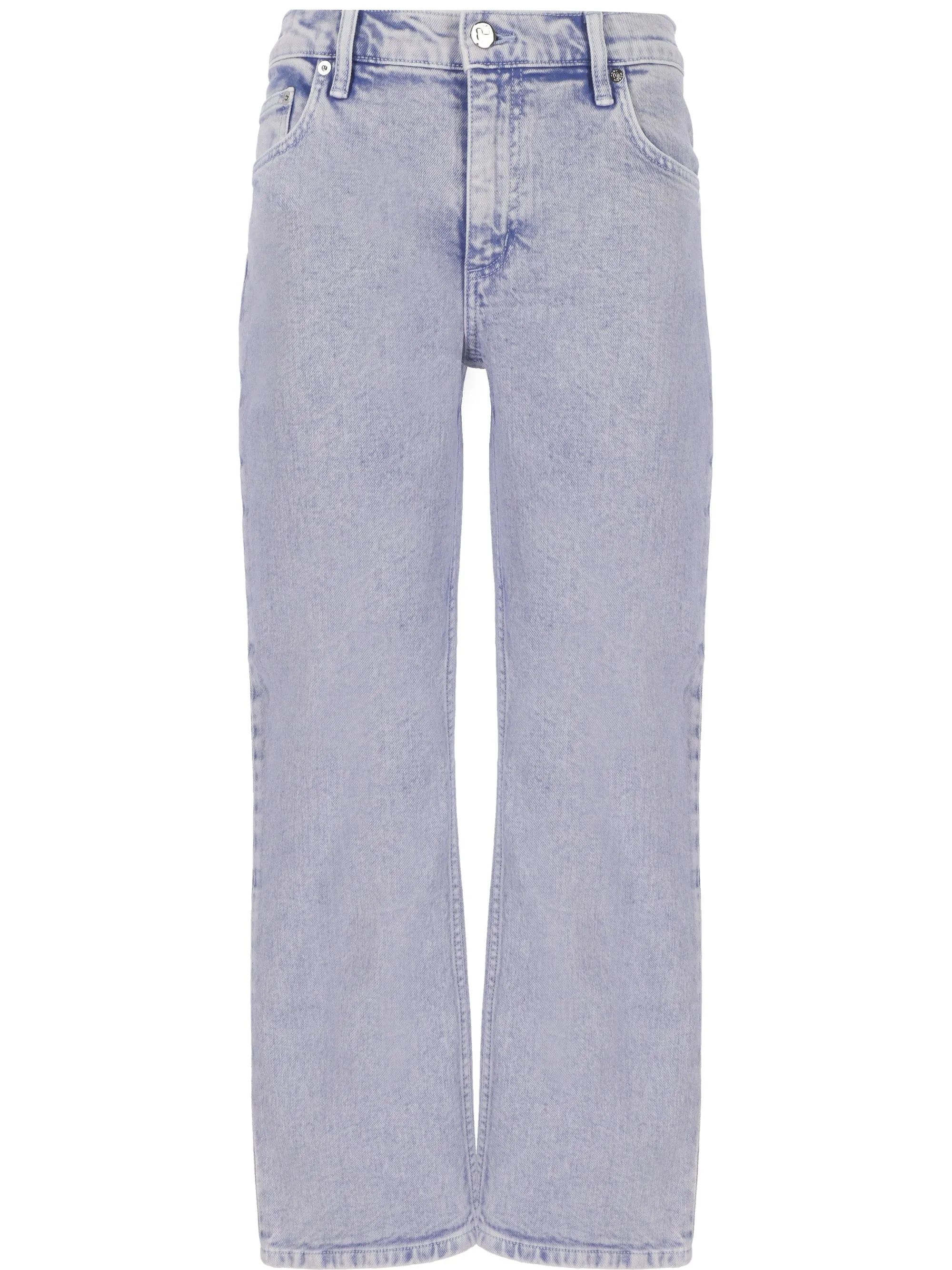 Ice Blue Stretch Jeans for Women