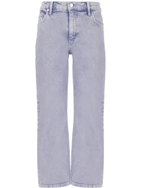 Ice Blue Stretch Jeans for Women