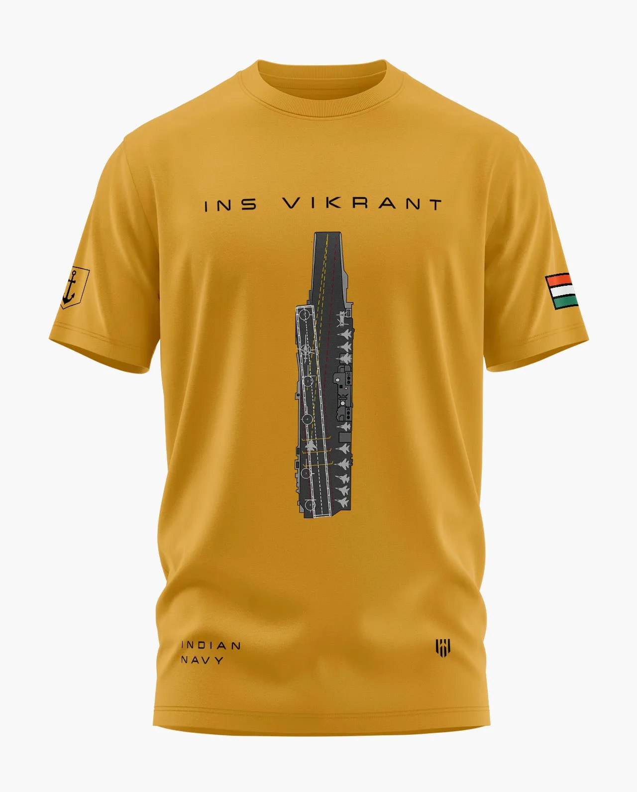 INS VIKRANT SUPREMACY Signature LuxeSoft Cotton T-Shirt