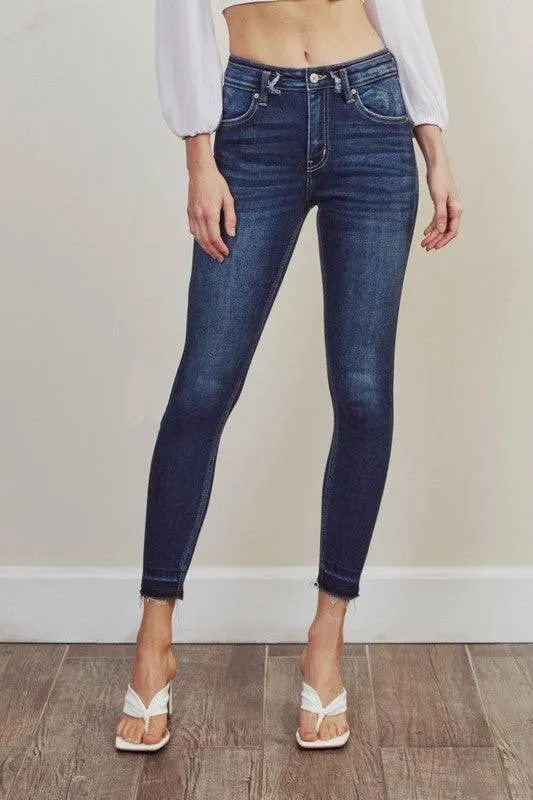 Kancan high rise ankle skinny jeans