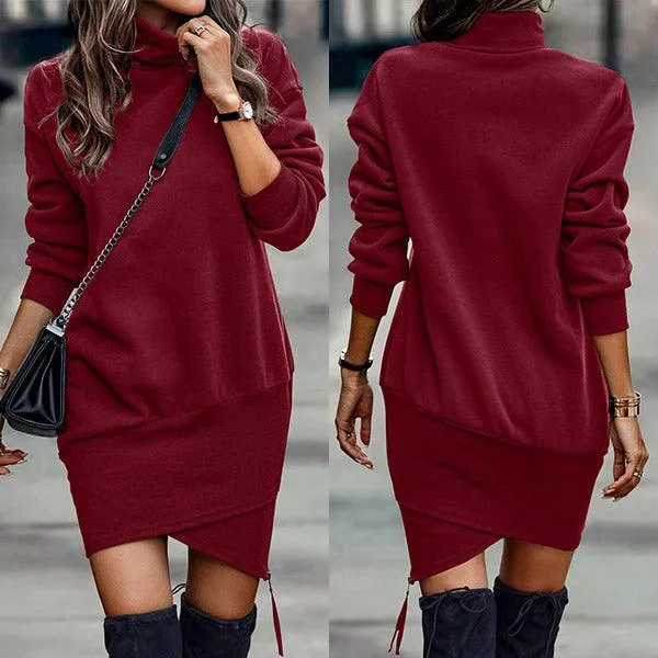 Kath - Stylish Autumn Sweater Dress for Women