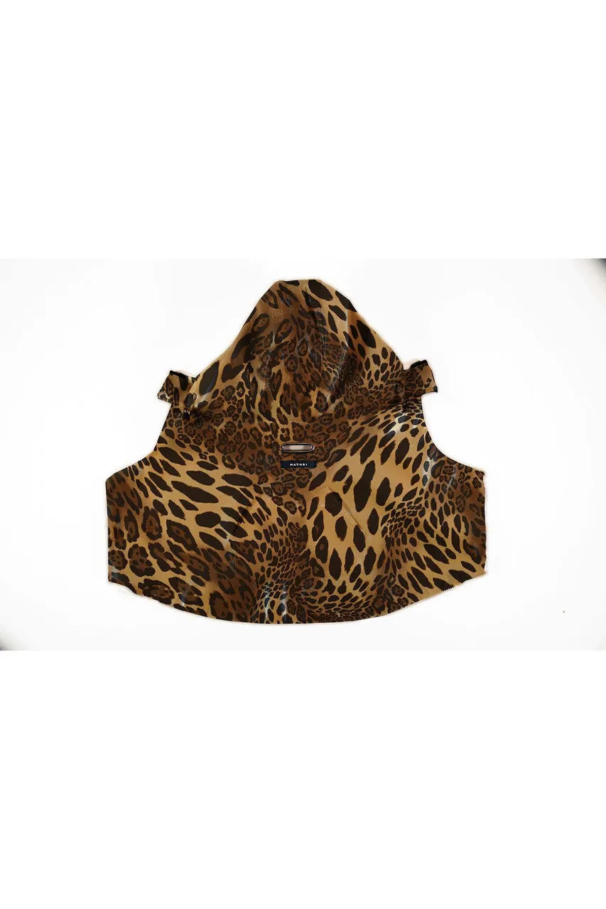 Luxe Leopard Dog Jacket & Harness