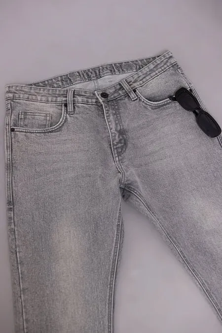 Men Slimfit Grey Jeans