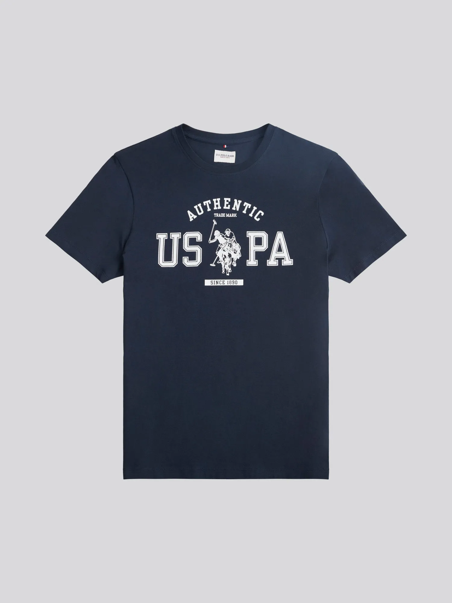 Mens Authentic Graphic T-Shirt in Dark Sapphire Navy