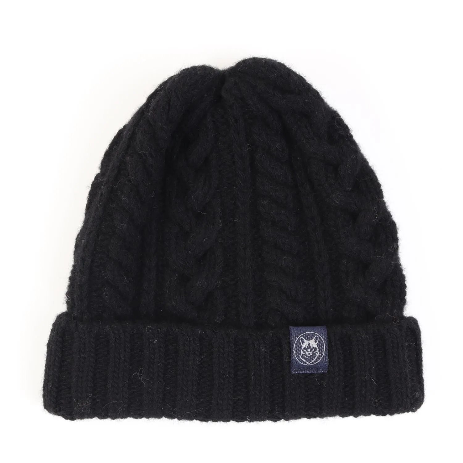 Men's Cashmere Blend Cable Beanie