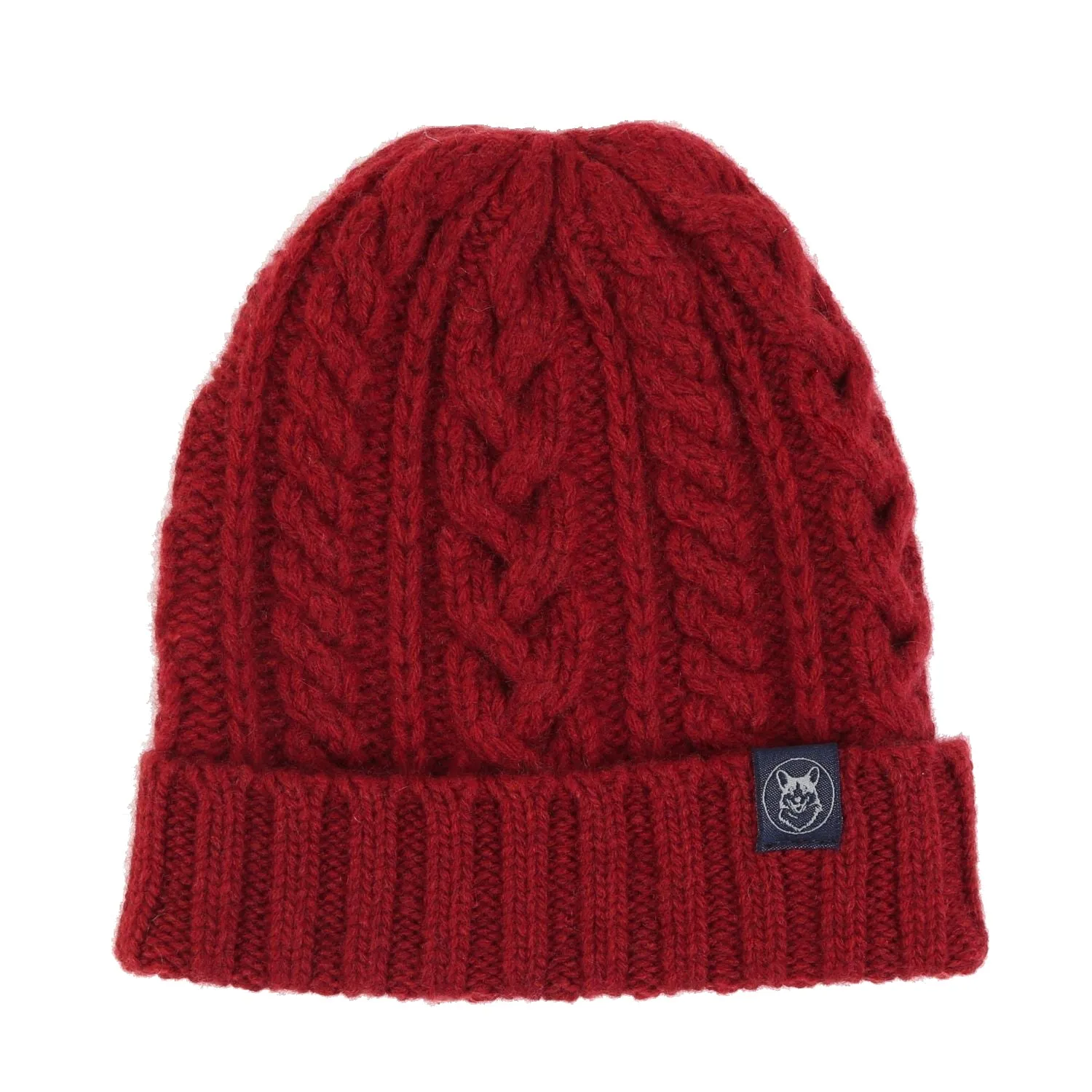 Men's Cashmere Blend Cable Beanie