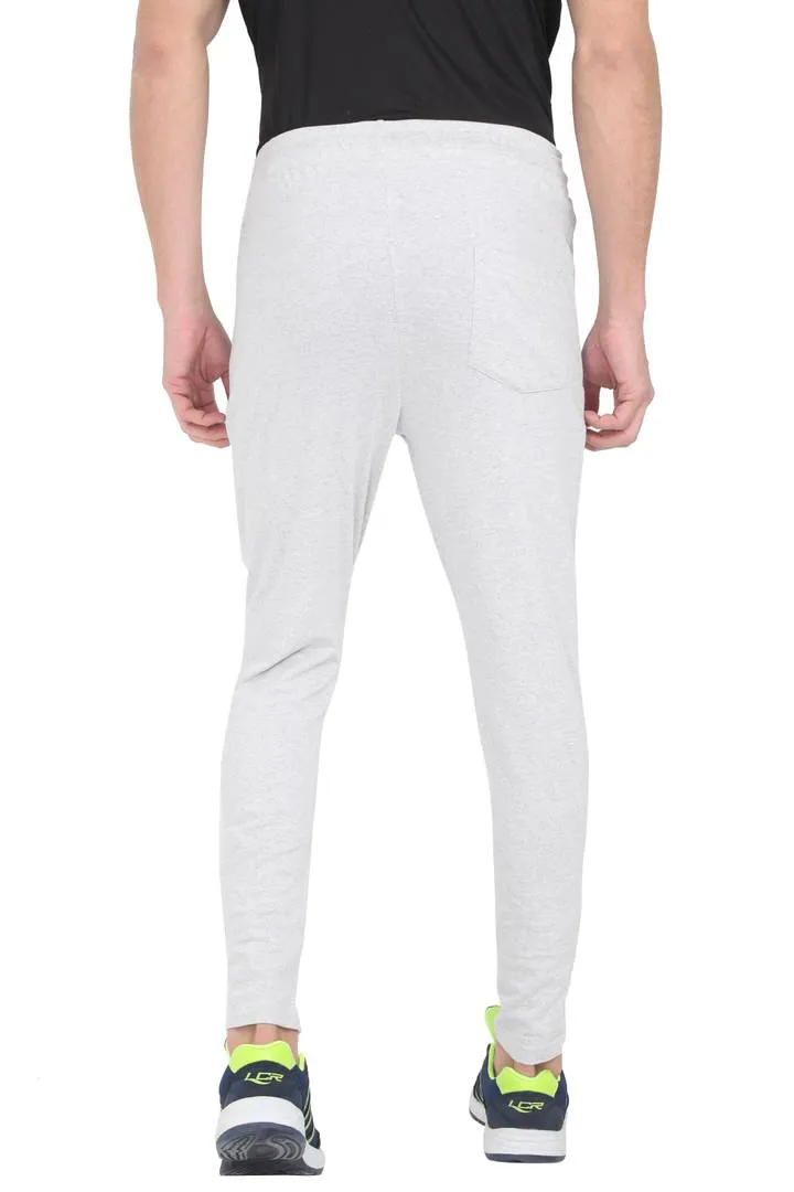 Mens Cotton Fleeze Track Pant - White