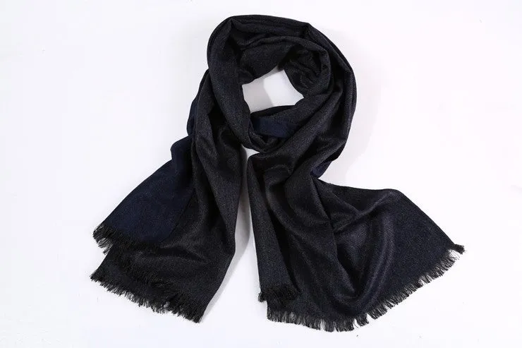 Men's Winter Cashmere Warm Pashmina Shawl Scarf