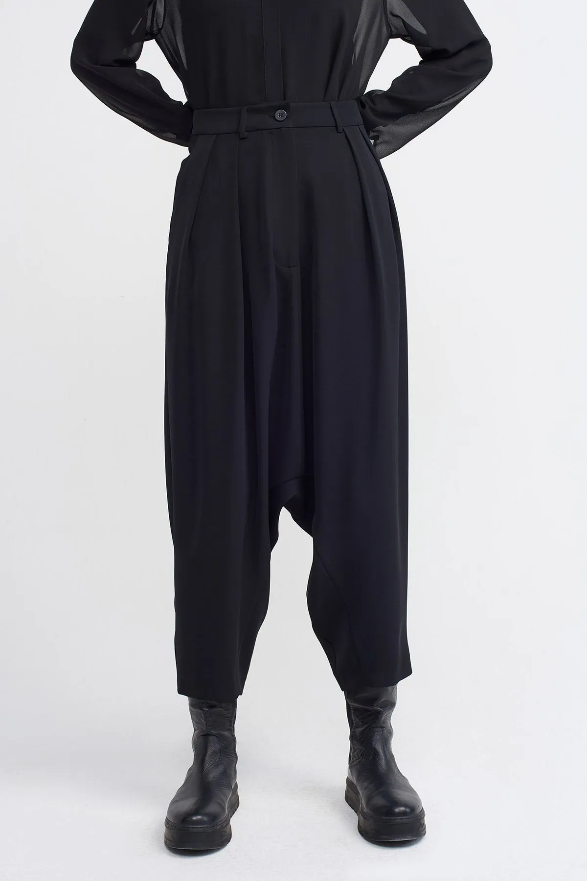 Nu Classic Chic Harem Pants Black