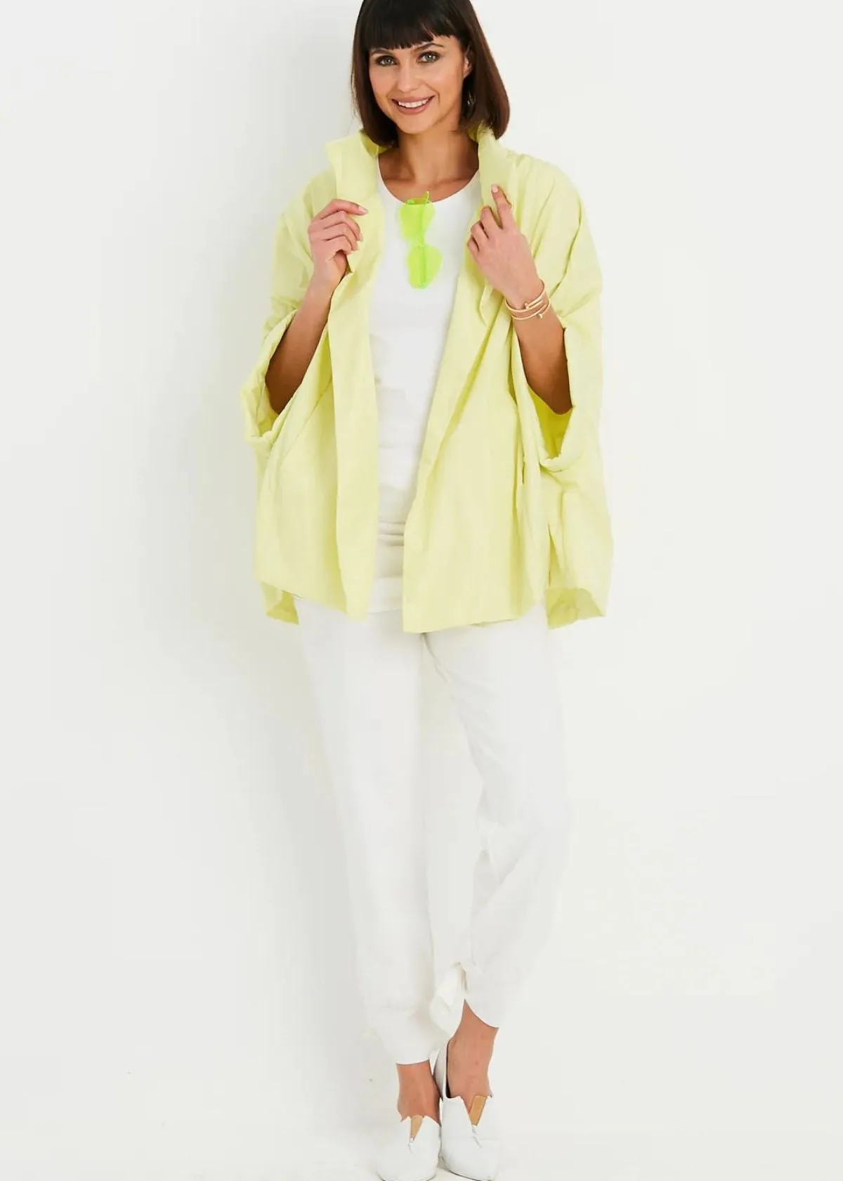 PLANET Chic Cape - Citron