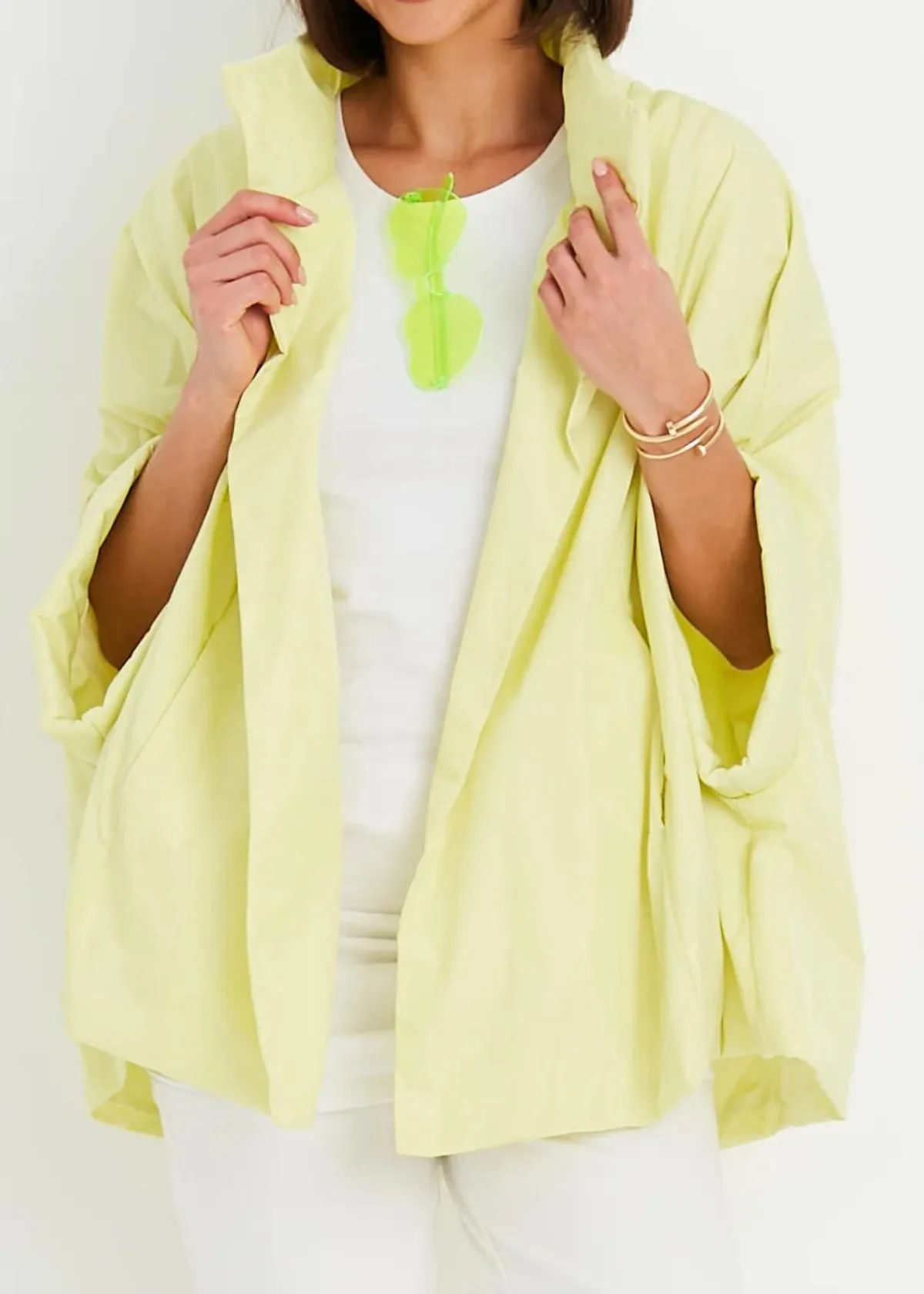 PLANET Chic Cape - Citron