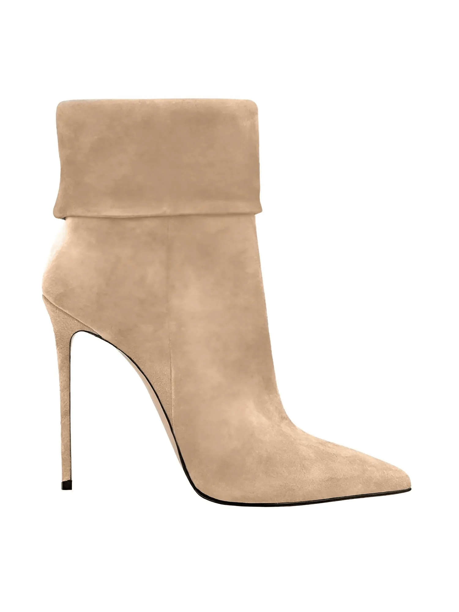 Pointed Toe Suede Stiletto Ankle Boots For Women - In 10 Colors!