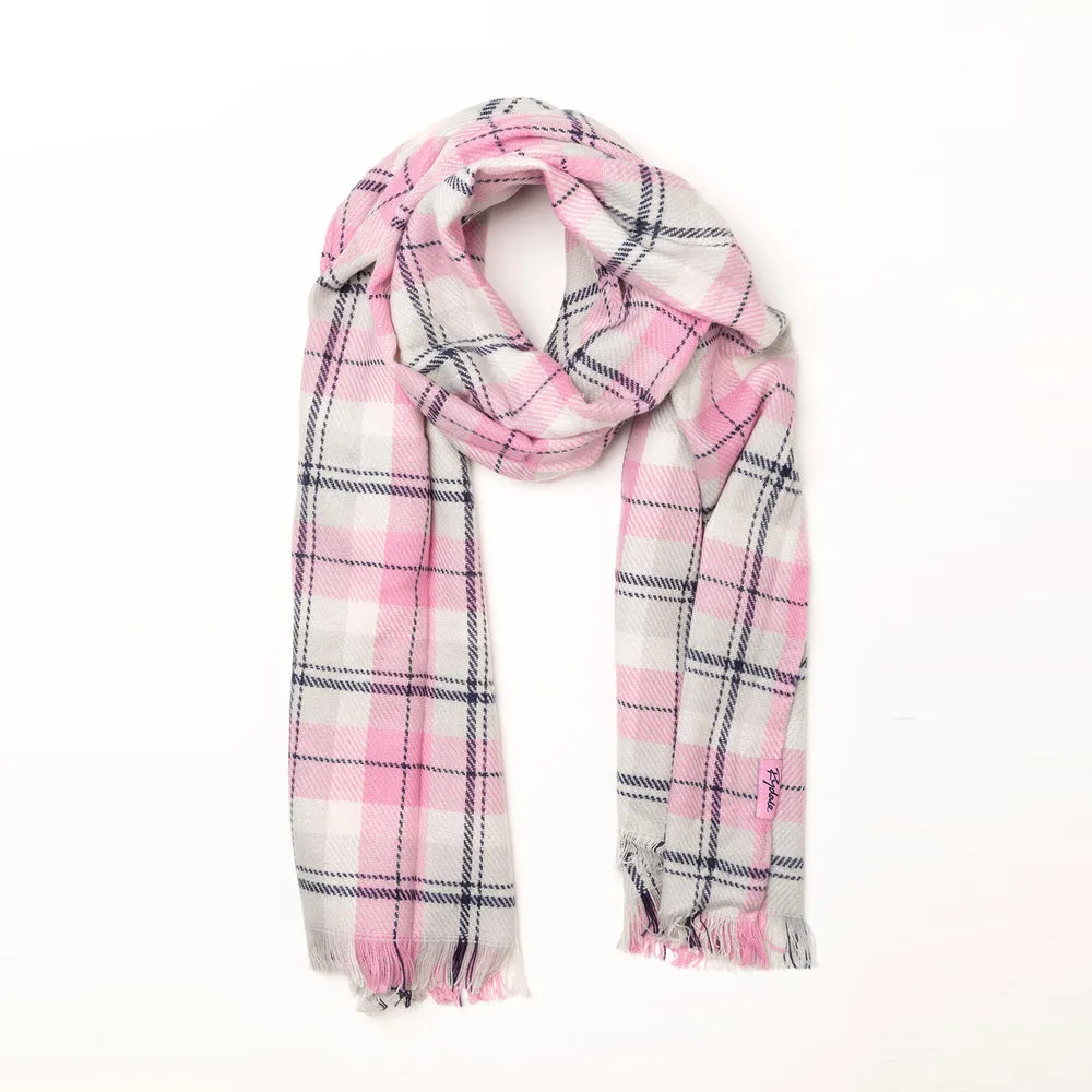 Polly Checked Scarf