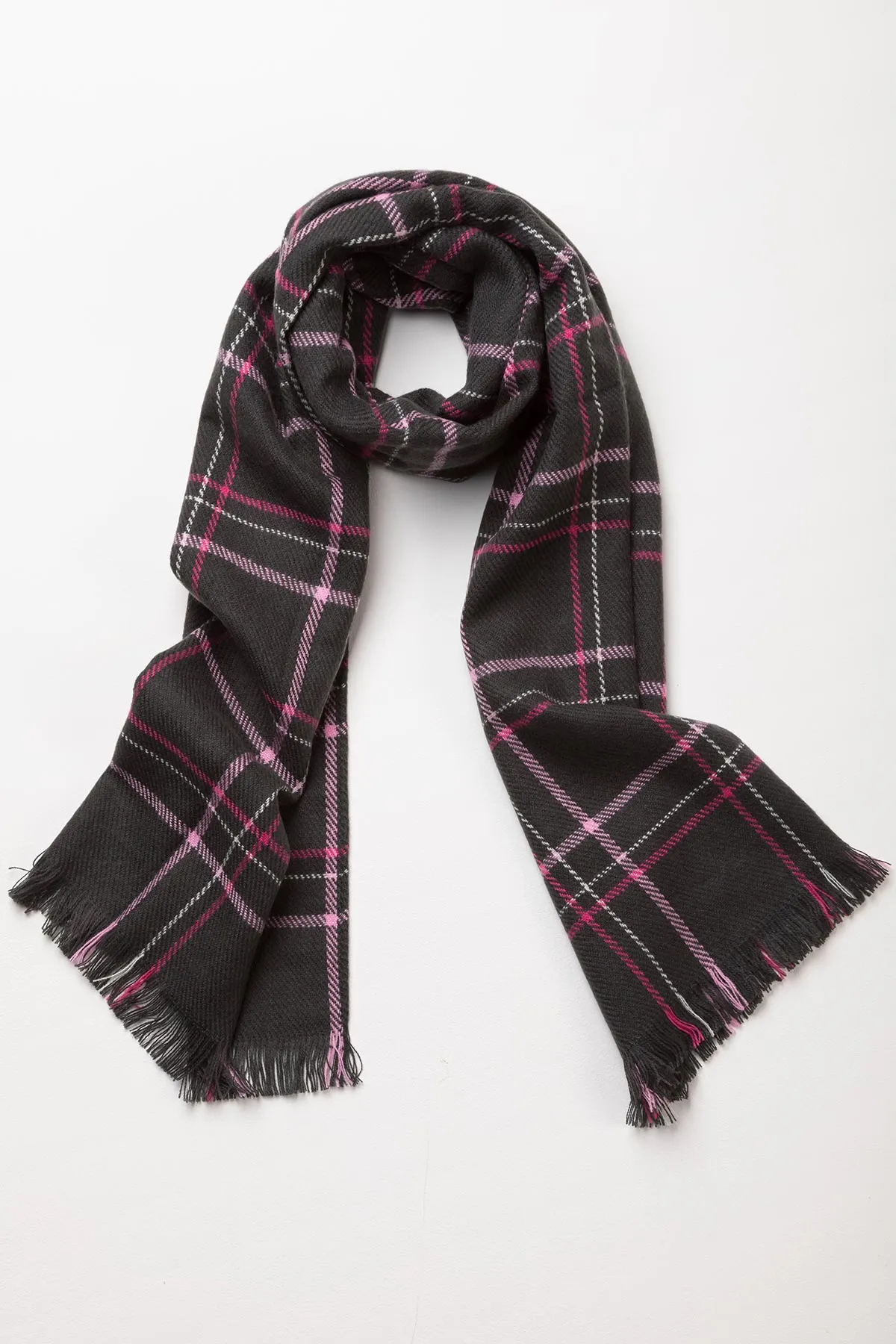 Polly Checked Scarf