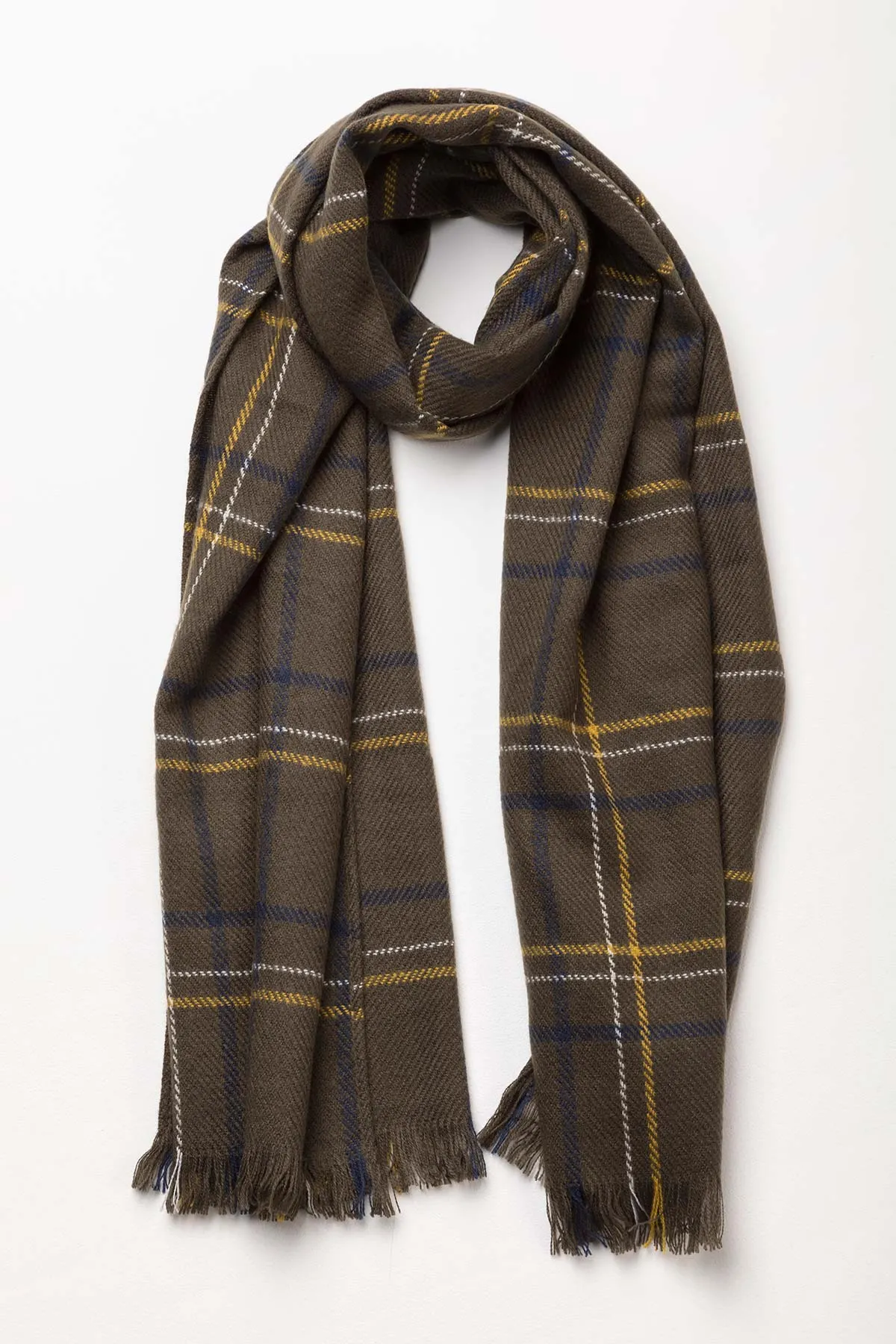 Polly Checked Scarf