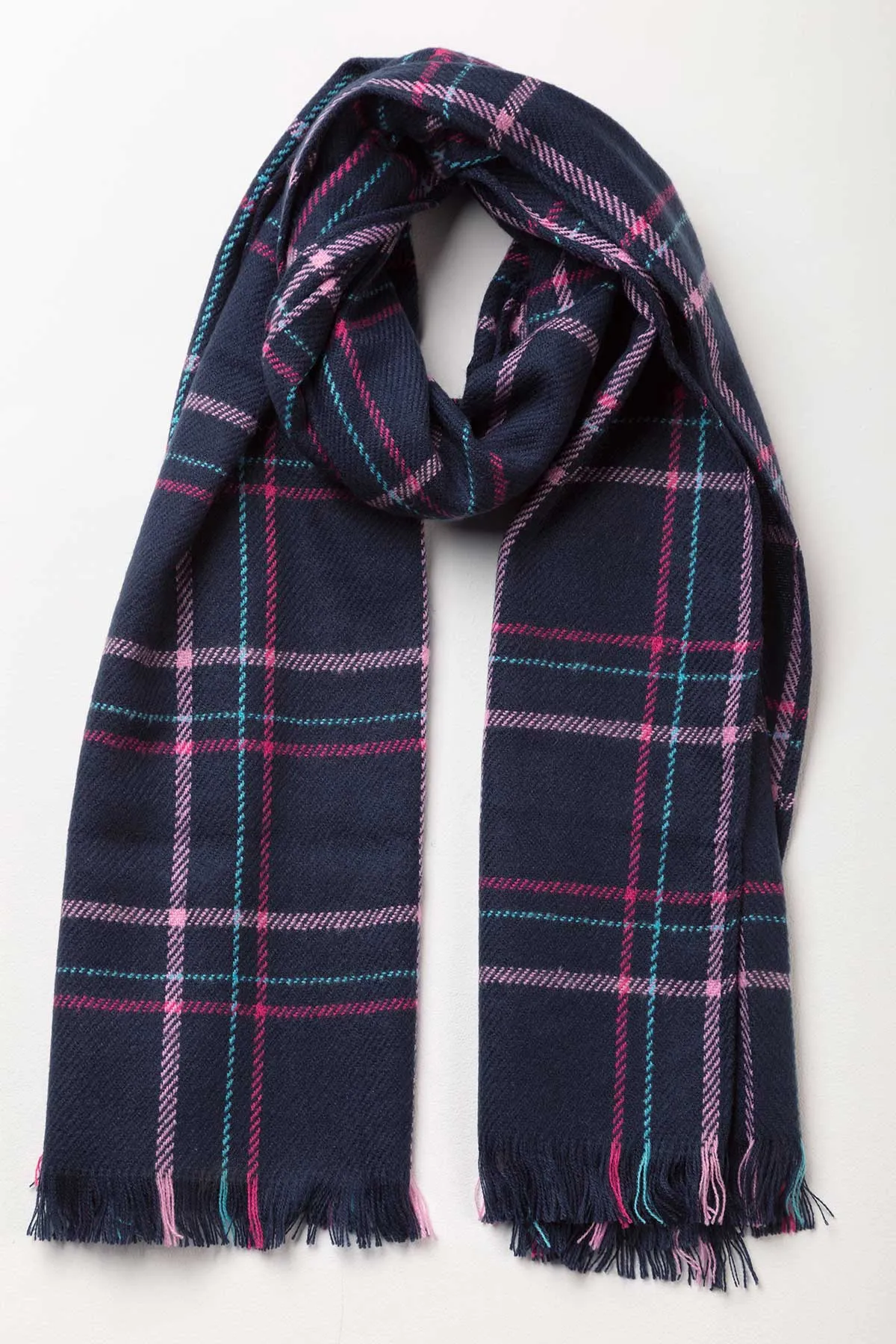 Polly Checked Scarf