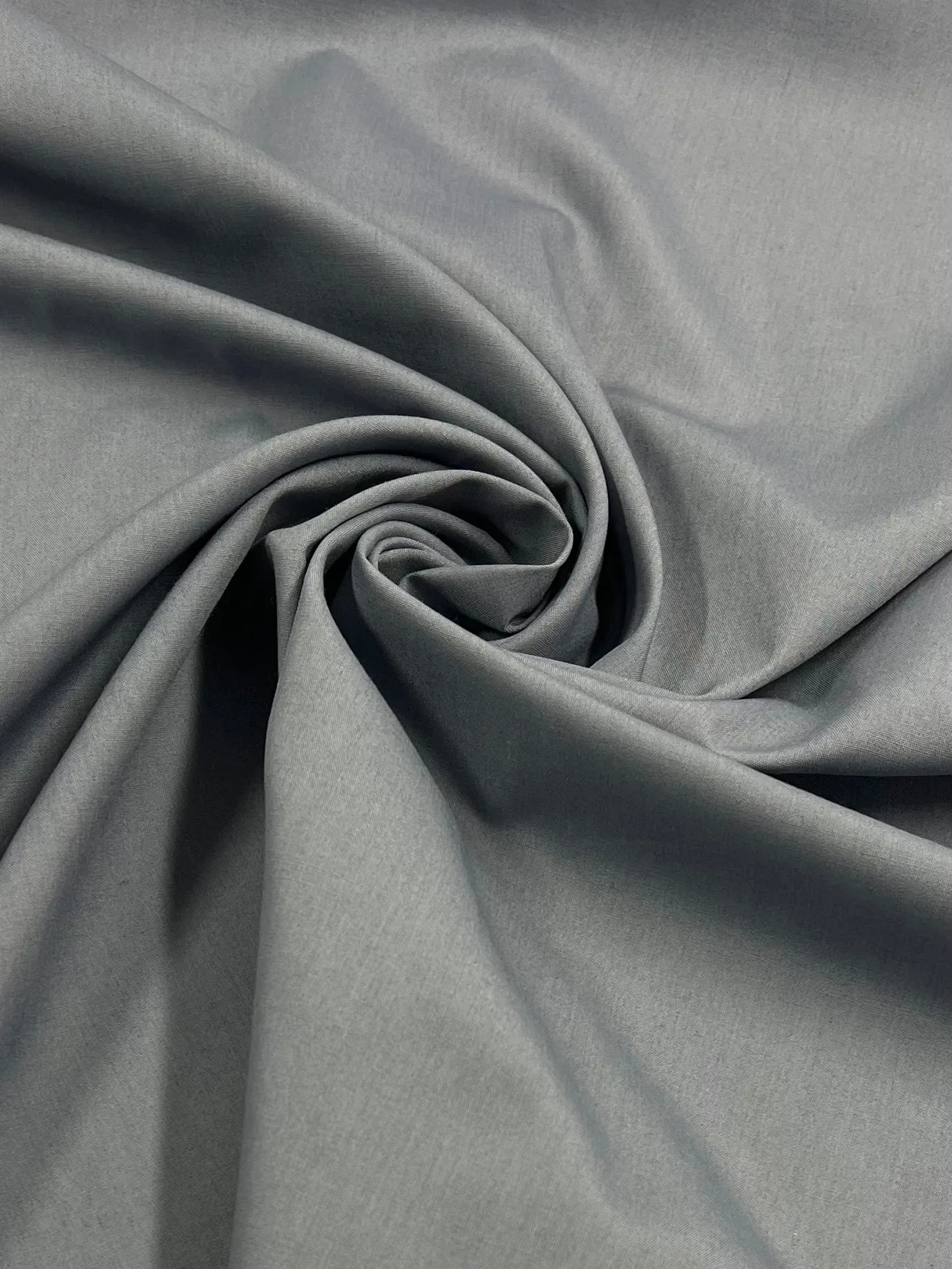 Poplin - Grey - 112cm