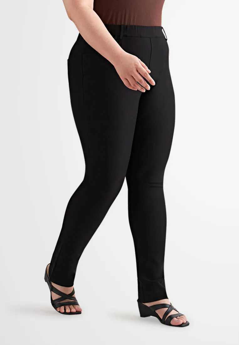 Shailene SMART Skinny Cut Work Pants - Black