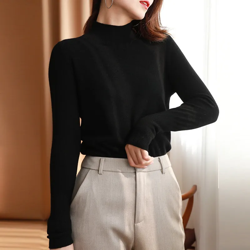 Shirley Women Turtleneck Pullover