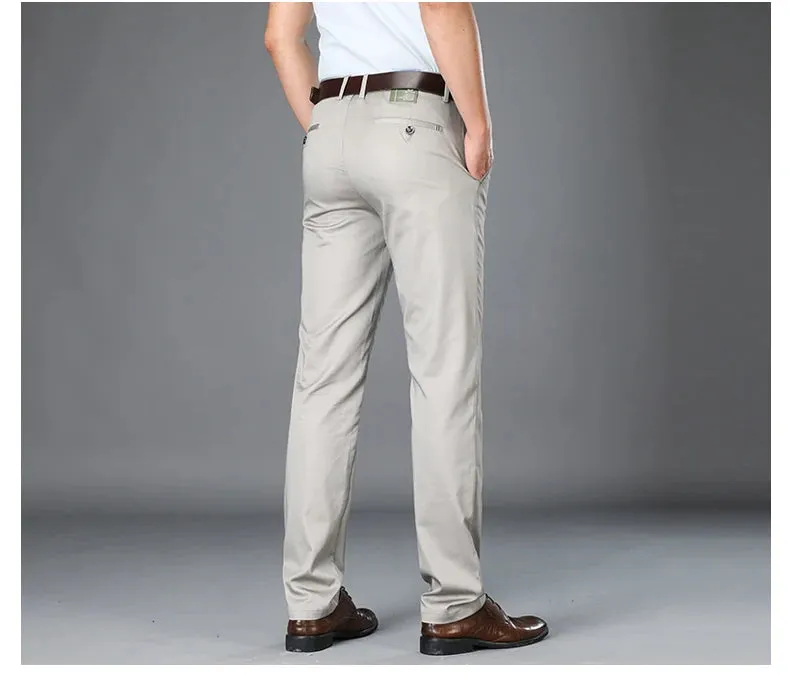 Straight Pocket Smart Casual Pants