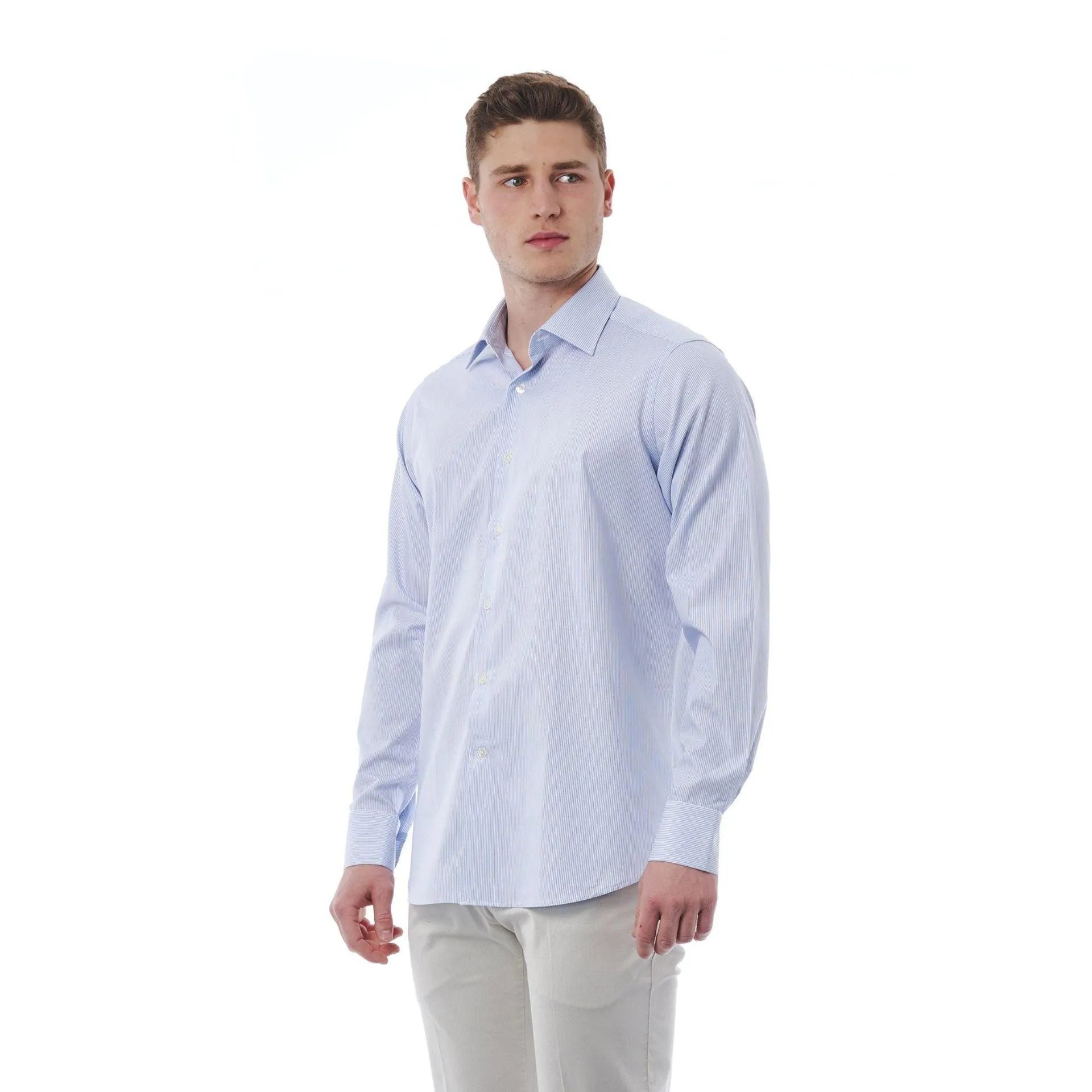 Striped Men Dress Shirts - Bagutta Shirts