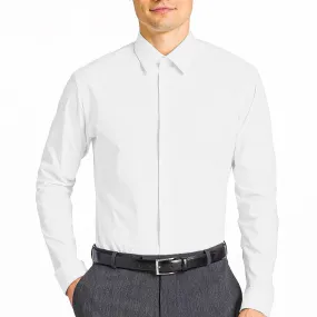 Tazio Slim Fit Dress Shirt - White