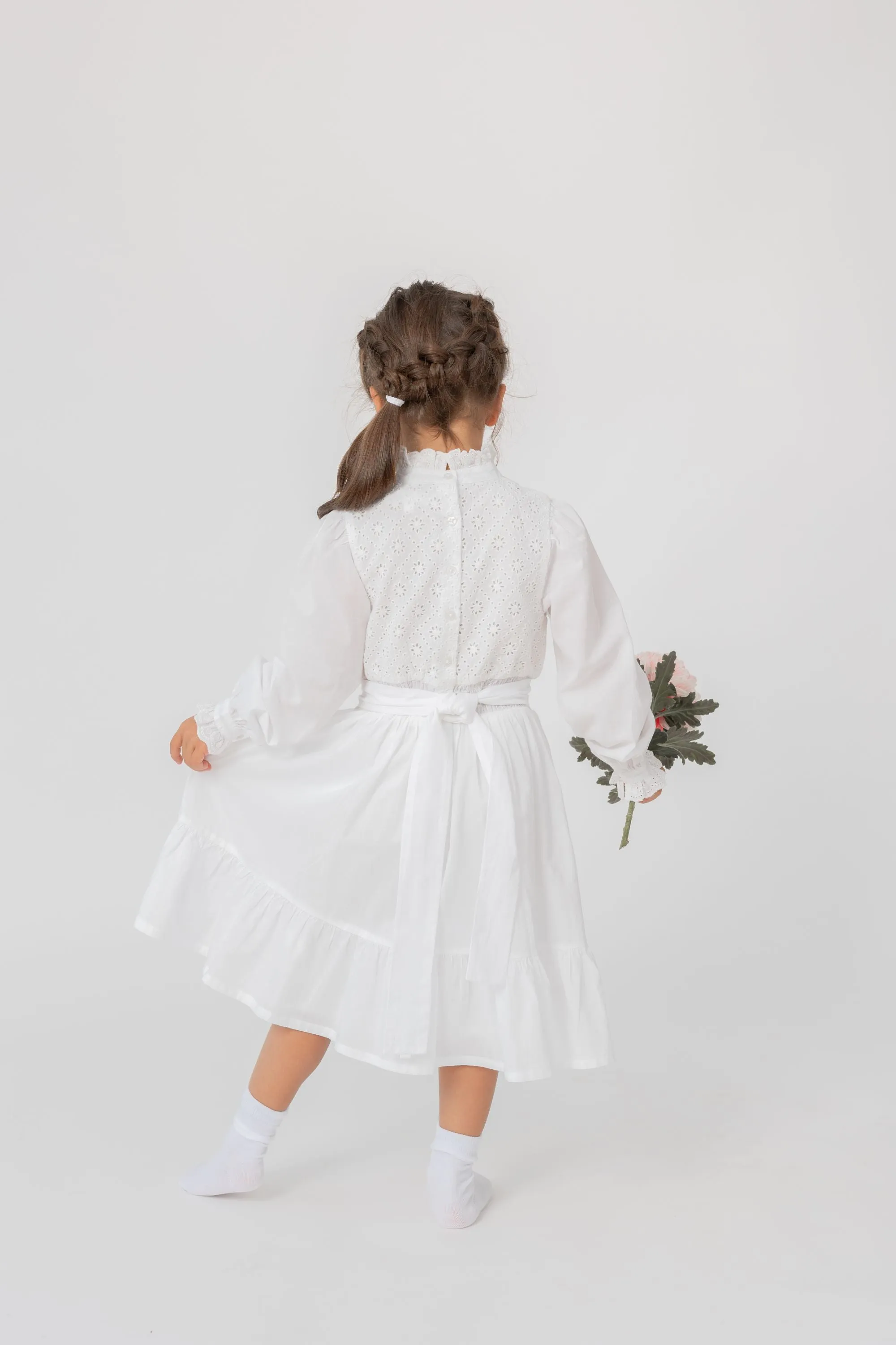 Valentina - long sleeves cotton dress